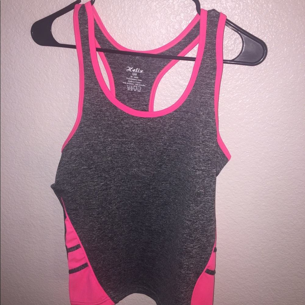 Work out shirt and capris brand new